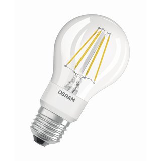 OSRAM LEDVANCE LED Glühlampenform Filament Parathom+ A 40 Watt 4,5 Watt 827 2700 Kelvin warmweiss extra E27 dimmbar