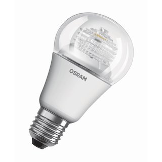 OSRAM LEDVANCE LED Glühlampenform Parathom Classic A PCLA40 E27 5 Watt 827 warmweiss extra klar