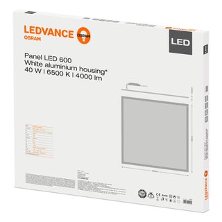 OSRAM LEDVANCE LED Einlegeleuchte Panel 600x600 40 Watt 865 Tageslichtweiß