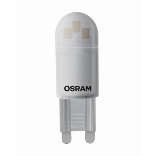 OSRAM LEDVANCE LED Stiftsockellampe Parathom Pin G9 G920 1,8 Watt 827 2700 Kelvin warmweiss extra 230V