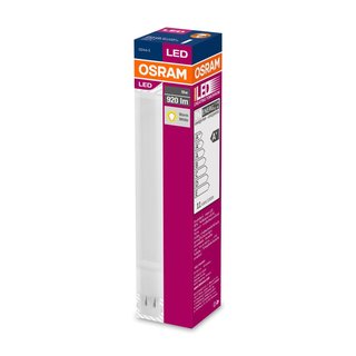 OSRAM LEDVANCE LED Dulux D 10 Watt 830 warmweiß G24d-3 (Sockel wie 26 Watt 2P)