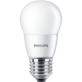 PHILIPS CorePro LEDluster Tropfenlampe 7 Watt 827 2700 Kelvin warmweiss extra E27 P48 matt