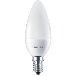 PHILIPS CorePro LEDluster Kerzenlampe 7 Watt 827 2700 Kelvin warmweiss extra E14 B38 matt