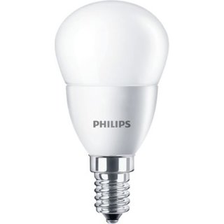 PHILIPS CorePro LEDluster Tropfenlampe 5,5 Watt 827 2700 Kelvin E14 P45 matt warmweiss extra