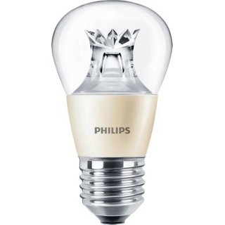 PHILIPS Master LEDluster Tropfenlampe E27 6 Watt 827 warmweiß extra klar dimmbar