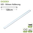 DIODEX LED Röhren Halterung / 120cm / weiß