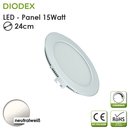 DIODEX LED Panel rund / 24cm / 15Watt / neutralweiß /...