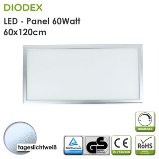 DIODEX LED Panel / 60x120cm / 60Watt / tageslichtwei� /...