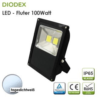 DIODEX LED Fluter / 100Watt / tageslichtweiß / 6000K / 8500 Lumen