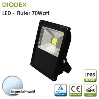 DIODEX LED Fluter / 70Watt / tageslichtweiß / 6000K / 5200 Lumen