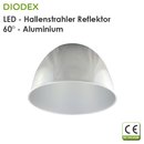 DIODEX 60° Reflektor aus Aluminium für LED Hallenstrahler