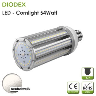 DIODEX LED Corn Light / E27 / 54Watt / neutralweiß / 4000K / 4500 Lumen