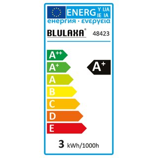 Blulaxa LED Strahler 3 Watt warmweiß GU10