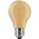 Blulaxa LED Filament Vintage Lampe Birnenform Goldglas 4...