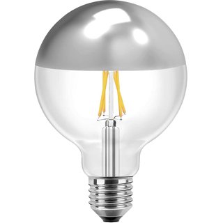 Blulaxa LED Filament Vintage Globelampe 125mm 8 Watt 810 lm warmweiß E27