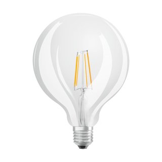 OSRAM LEDVANCE LED Globelampe Parathom Filament Classic Globe40 4 Watt E27 warmweiss extra klar